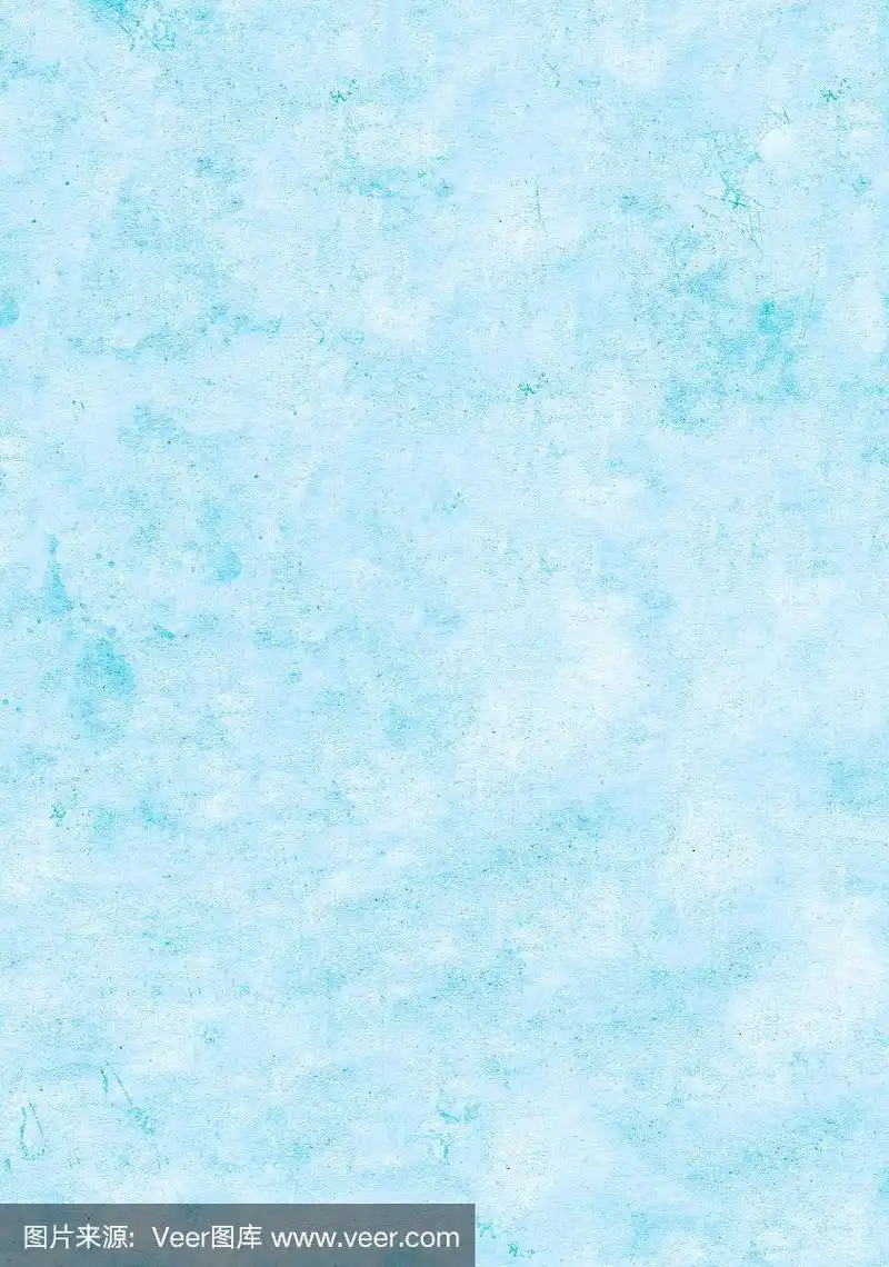 纸张质地为浅蓝色