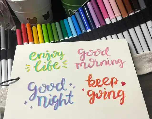 手帐英文字体分享