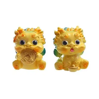 【笑之画】貔貅招财树脂小摆件高档大气