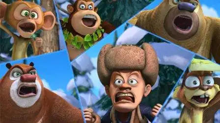 熊出没之春日对对碰亲子小游戏高清