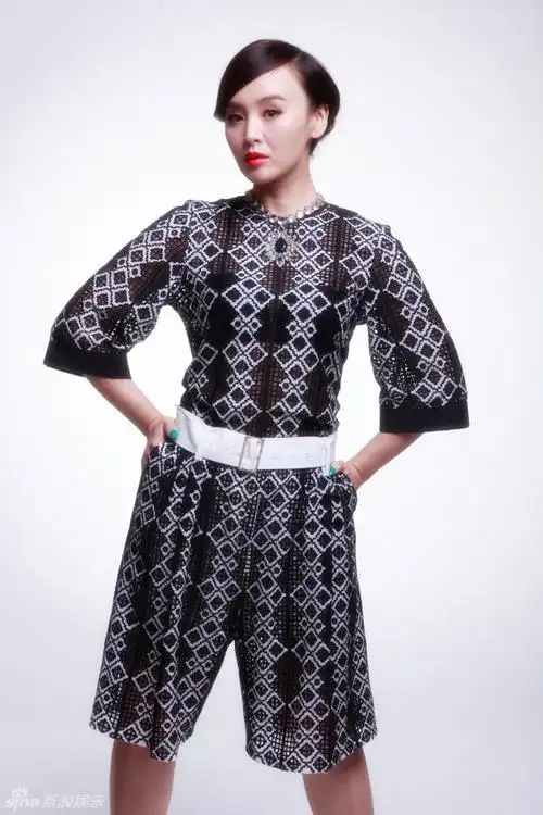 组图:王晶时尚透视装迷人 妩媚女强人风范_高清图集_新浪网