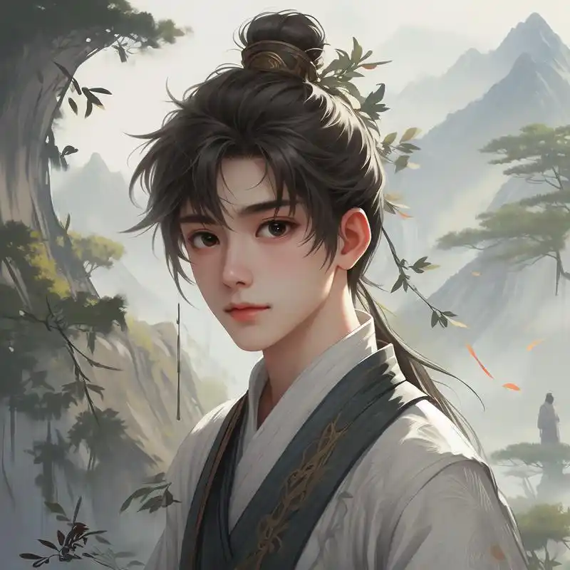 99送你们一些好看的古风男头 精选了一组超有韵味的古风男生头像,每