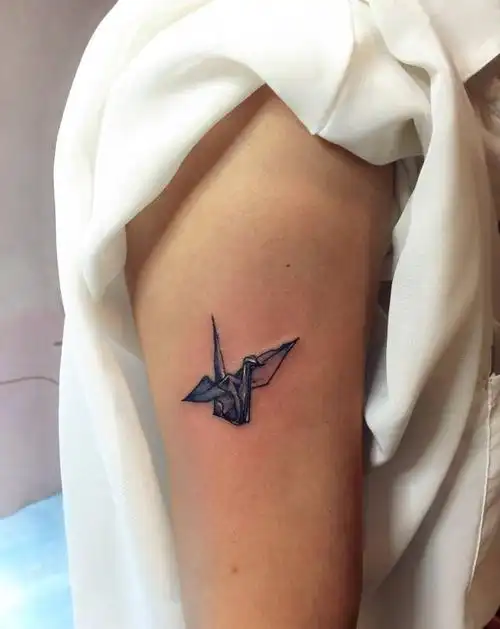 千纸鹤纹身图片