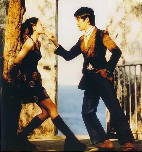 周星驰张柏芝喜剧之王剧照