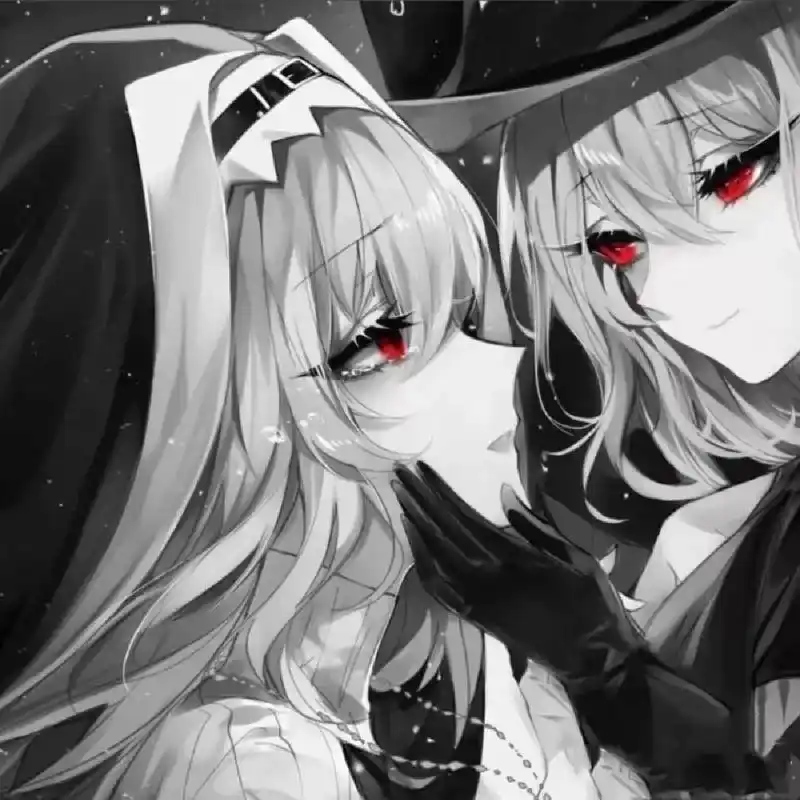 冷酷,霸气闺蜜头像女