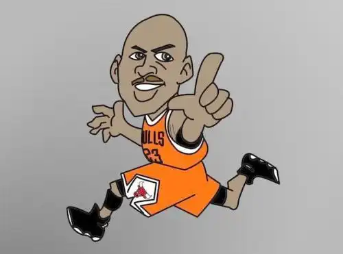 q版乔丹简笔画卡通版乔丹简笔画乔丹简笔画头像