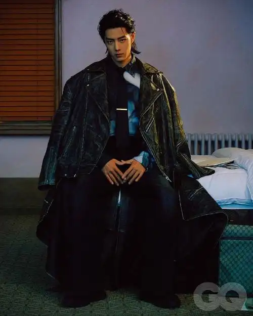 肖战台版gq封面大片