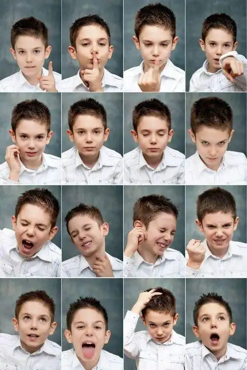 人物表情练习参考