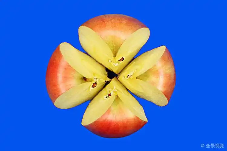 切开的苹果_图片大全—全景创意图库(quanjing.