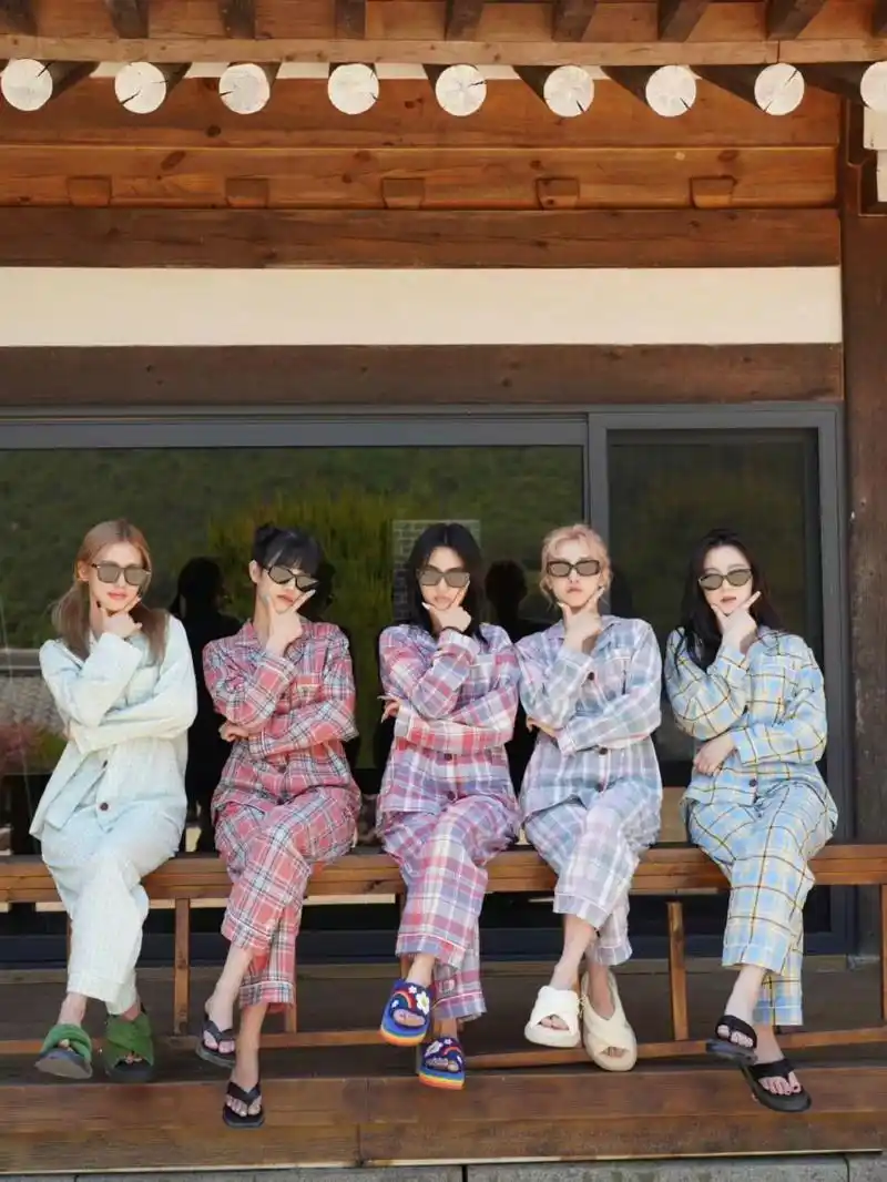 跟着gidle学拍照|五人合影(一) 娃不管是5人合影 4人,3人,2人合影 还