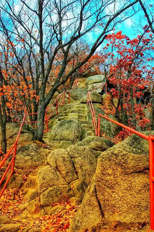 吉林朱雀山国家深林公园"秋意浓"