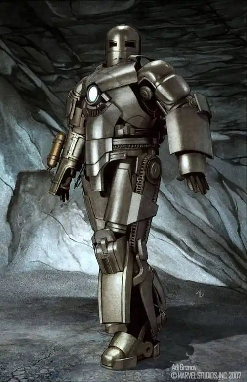 钢铁侠马克1-3号设计图赏,谁不想拥有一件?