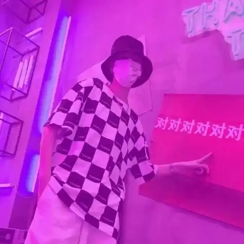 梦幻紫色头像男生紫色男头让你无法抗拒