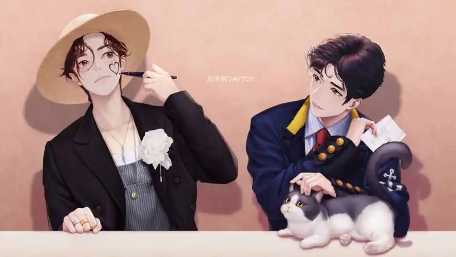 博君一肖 原图来自快看漫画