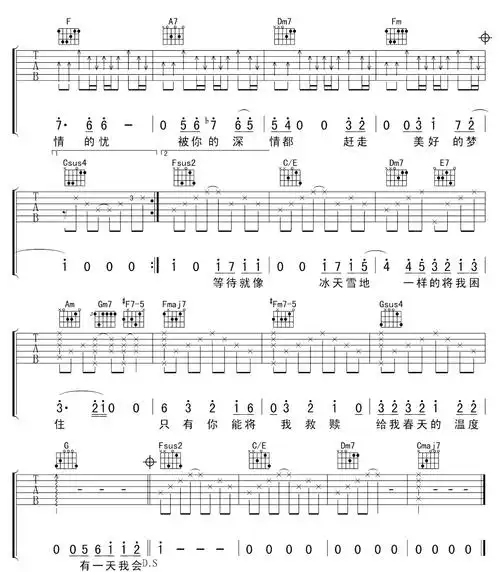 吉他谱长腿叔叔歌词《长腿叔叔》吉他谱由susanguitar用户搜集整理