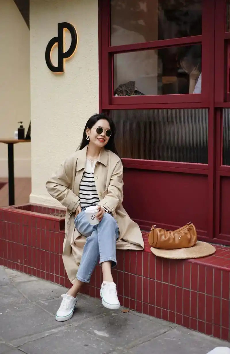 早春休闲穿搭|小个子风衣怎么搭配～春天就是风衣的主场啊!2套 - 抖音