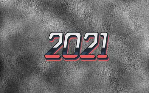 2021创意暗色系艺术字背景图,艺术壁纸-回车桌面