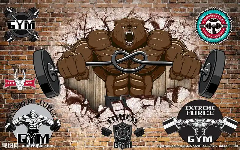 大力士健身壁纸图片
