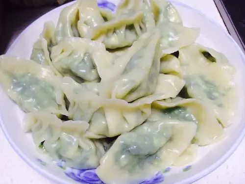 素荠菜饺子的做法大全