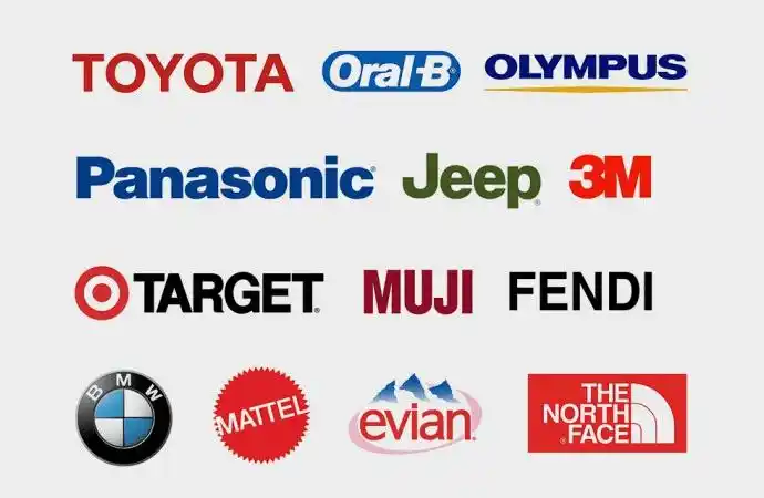 helvetica 字体的品牌 logo