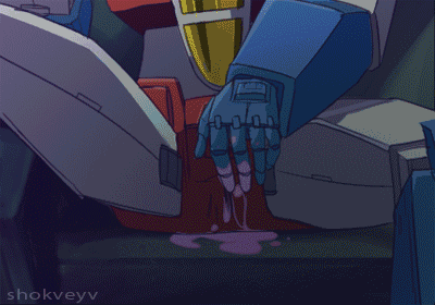 没想到你是这样的高达,呕,那液体是什么?太污了