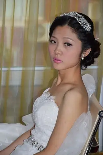 婚礼上漂亮的新娘!