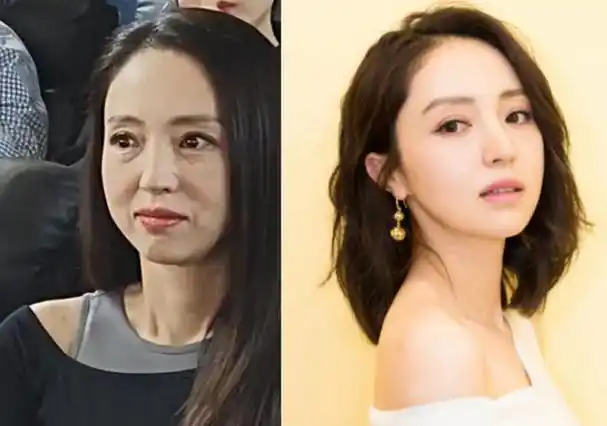 佟丽娅董璇同台亮相,像母女!董璇皮肤松弛,嘴角下垂苍老不堪