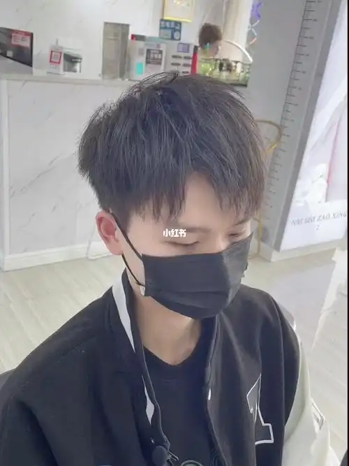 韩式碎盖三七分