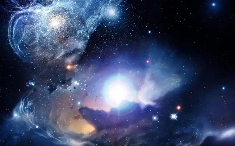 梦幻浪漫银河唯美星空背景