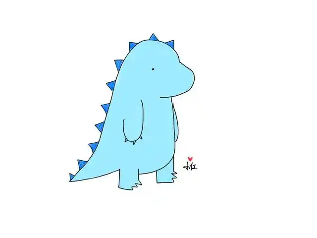 一波卡通小恐龙图片