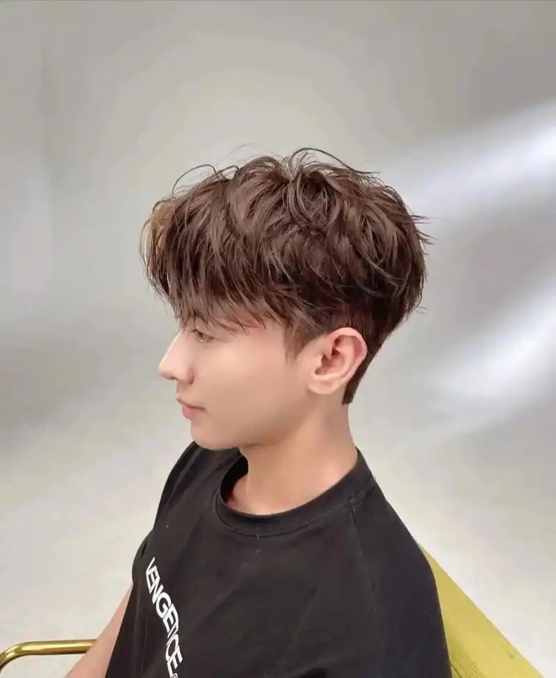 男士定位纹理烫.|||这款是纹理烫,定位烫, 上学,工作需要 - 抖音