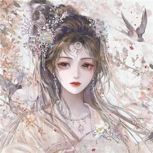 头像古风女生唯美仙气
