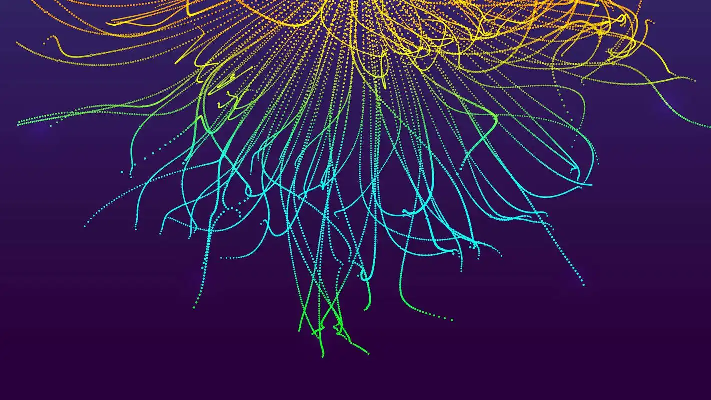 唯美意境炫彩背景桌面壁纸图片