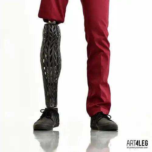 3d打印假肢设计-organic-定制款