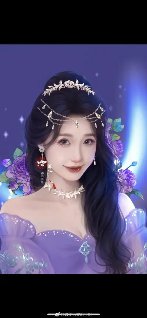 虞书欣苍兰诀##绘美人睿麻手绘