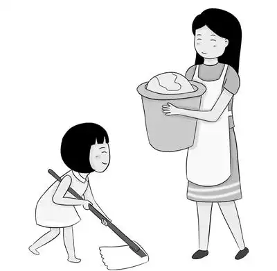 我帮妈妈做家务