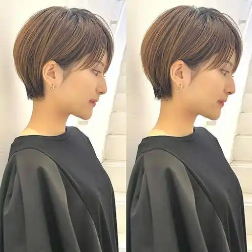 当下流行发型之美:短发带层次,蓬松且有线条感