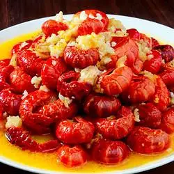 云鼎轩蒜蓉小龙虾尾252g净虾126g3545尾冷冻蒜泥蒜香虾球鲜活虾烧制