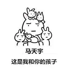 马天宇这是我和你的孩子爱豆这是我们的孩子爱豆孩子装逼表情