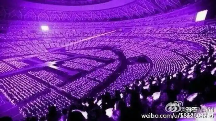 fx七年之约演唱会〕那片紫海,是我见过最美的应援