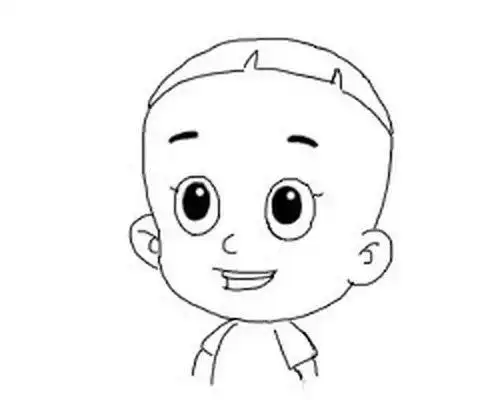 二年级大头儿子简笔画手抄报 二年级手抄报