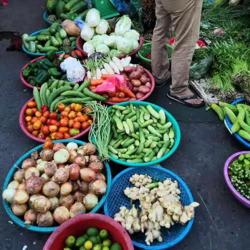 关于柬埔寨:柬埔寨的菜市场