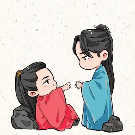 山河令q版情侣头像 情侣头像图片大全 -【爱个性】