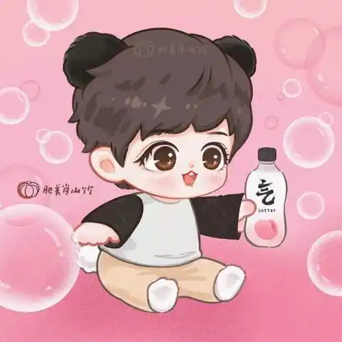 肖潘达坐等注入元气9901  #我画的就是肖战#xz#肖战#q版动图