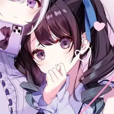 惊艳的动漫闺蜜头像