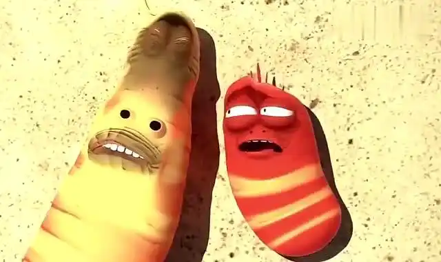 太鬼畜了!《爆笑虫子》被我"倒放"后,剧情太诡异看得我都害怕了