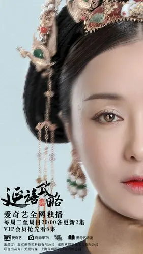 延禧攻略曝朱颜半开海报富察皇后本周下线