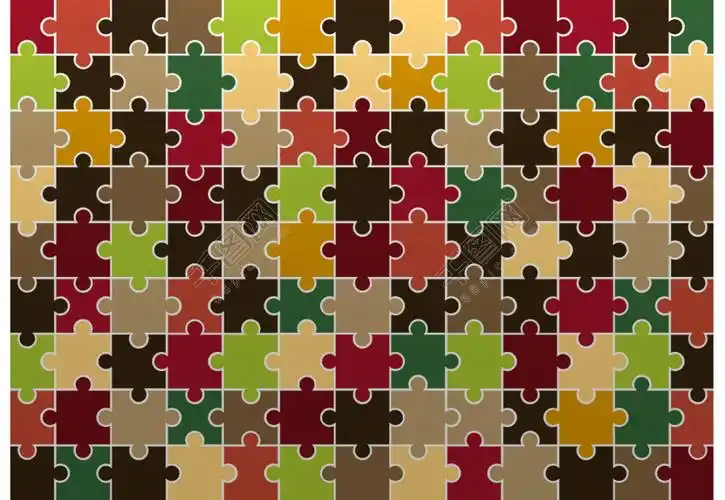 时尚拼图背景素材模板免费下载_ai格式_编号26421112-千图网