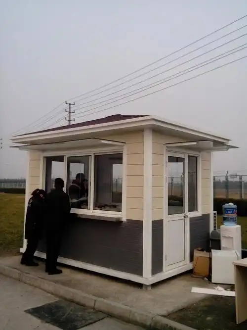 供应可移动岗亭,景观岗亭厂家,治安岗亭,雕花板岗亭