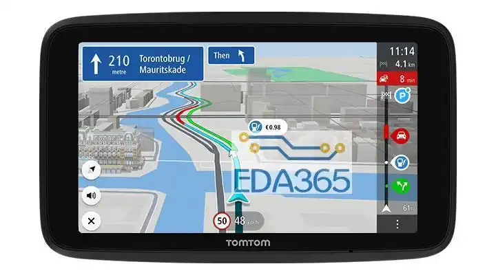 tomtom推出全新卫星导航 配备7英寸高清显示器